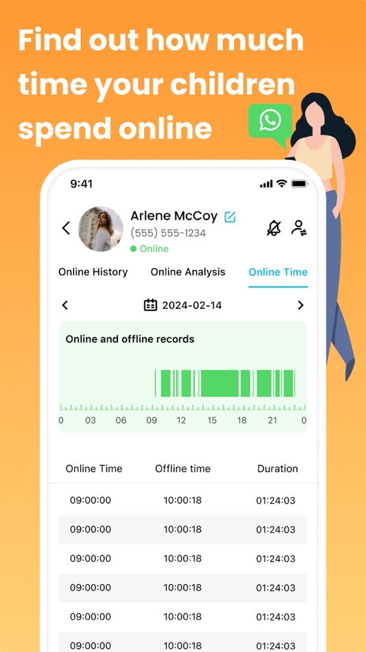 #3. WspSeen-Last Seen Tracking App (iOS) Podle: 岳洲 童