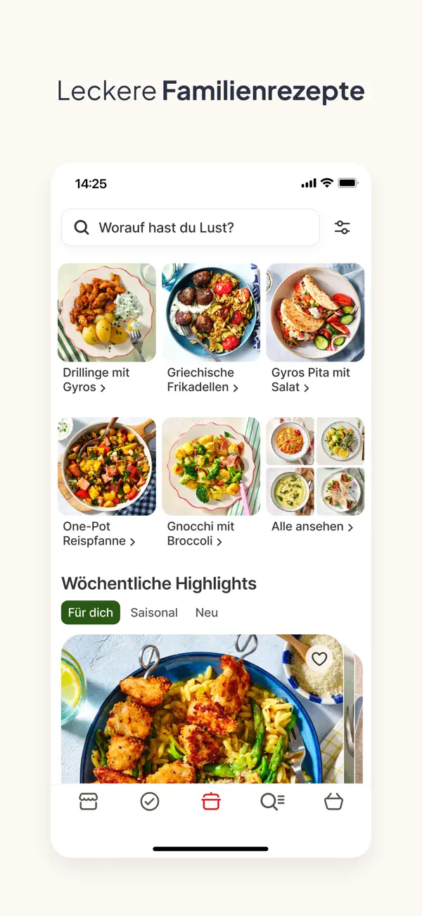 Picnic Online-Supermarkt iPhone App Screenshot 2 – Essen und Trinken