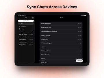 Vira: AI Assistant iPad screenshot