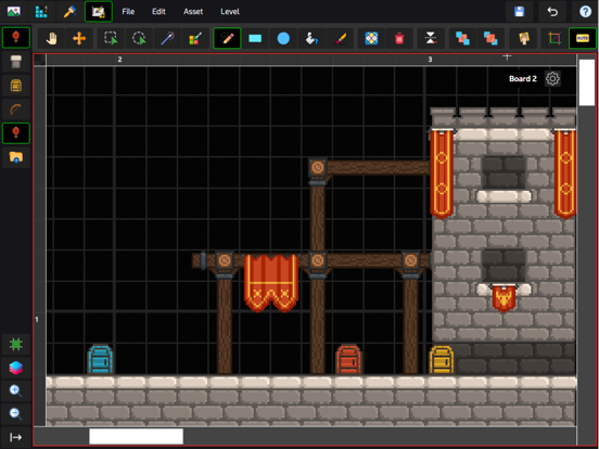 Ed - Game Tile Editor iPad screenshot 3 - Graphics & Design app