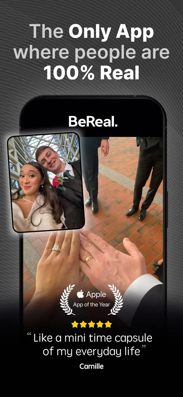 #1. BeReal: Photos & Friends Daily (iOS) Door: BeReal