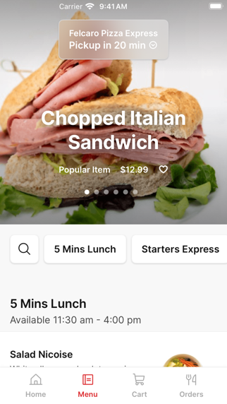 App screenshot