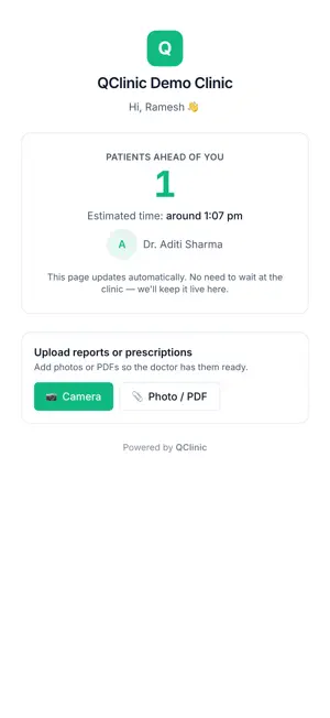 QClinic: Clinic Queue screenshot 4