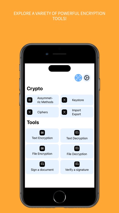 Crypto Tools (De)Encryption Screenshot