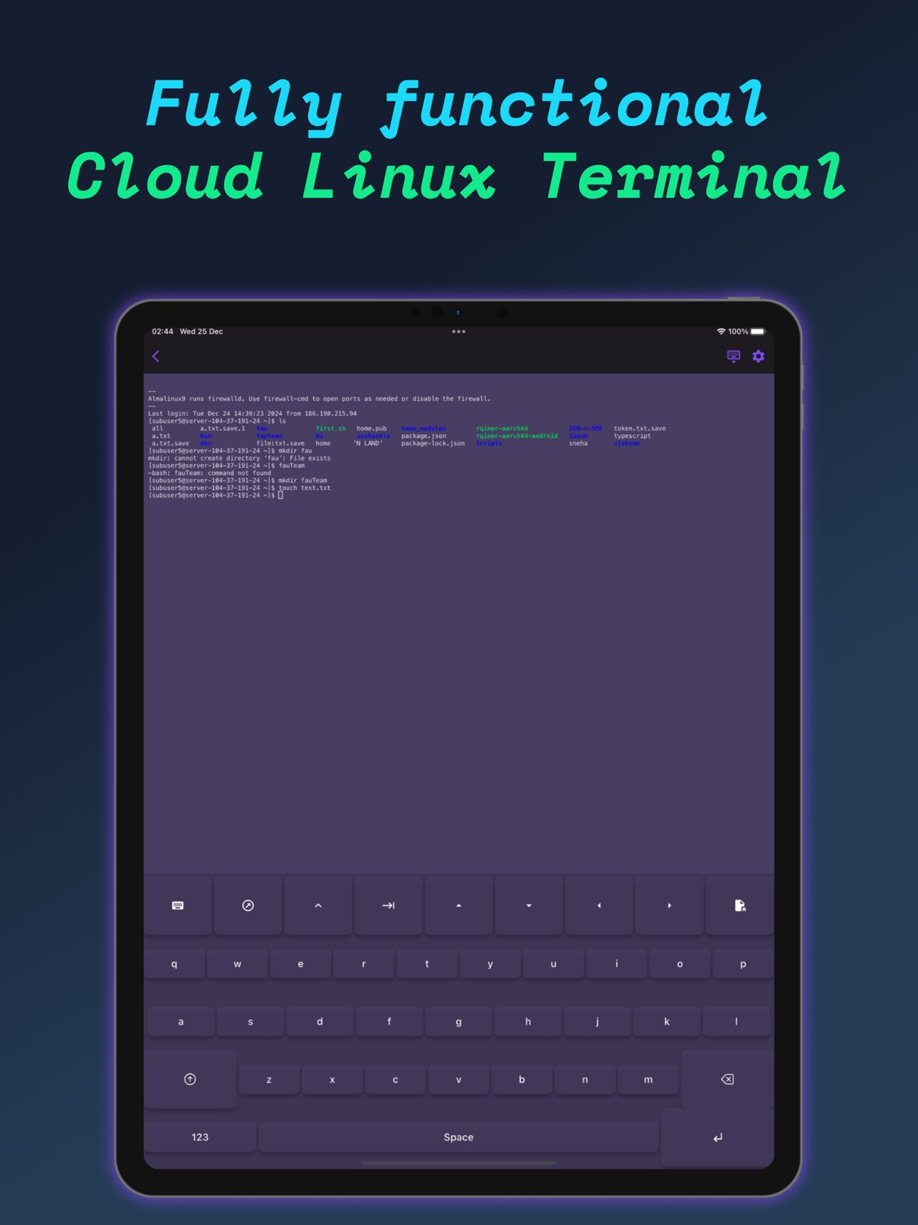 Termux screenshot 3