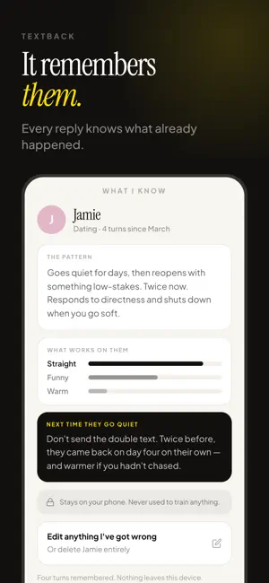 TextBack - AI Reply Assistant screenshot 4