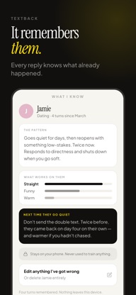 TextBack - AI Reply Assistant screenshot 4