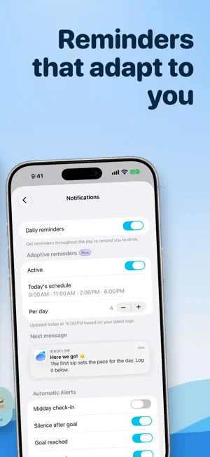 Water Tracker - IdroFlow screenshot 4