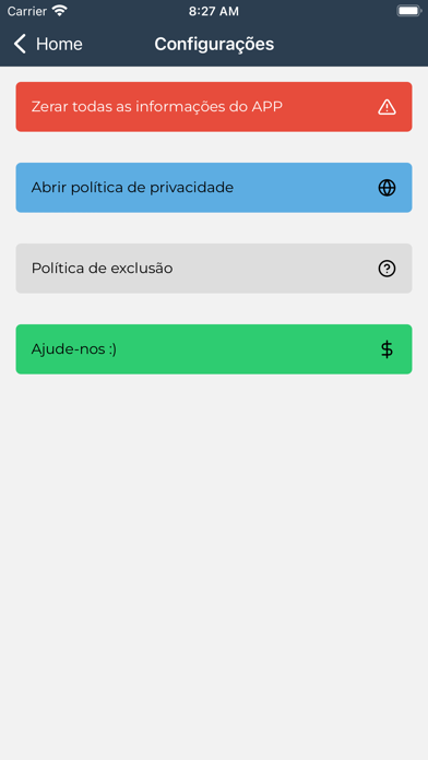 Minhas Senhas App Screenshot