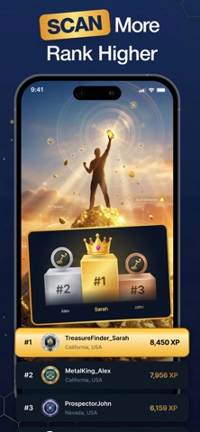 Gold Detector & Metal Detector iPhone screenshot