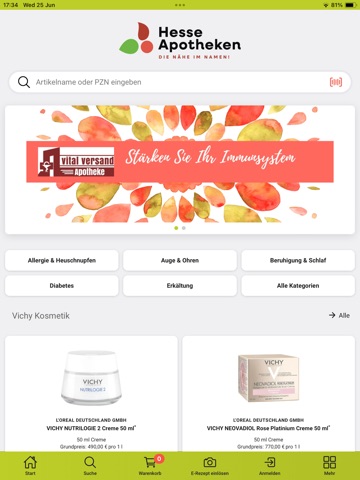 HesseApo+ iPad screenshot