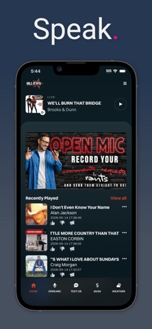 96.1 KWS iPhone screenshot