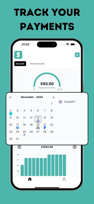 Subdash: Subscriptions Tracker screenshot 3