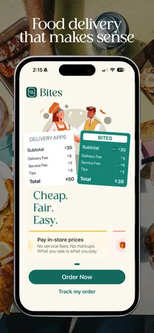 Bites: Food Delivery screenshot 1