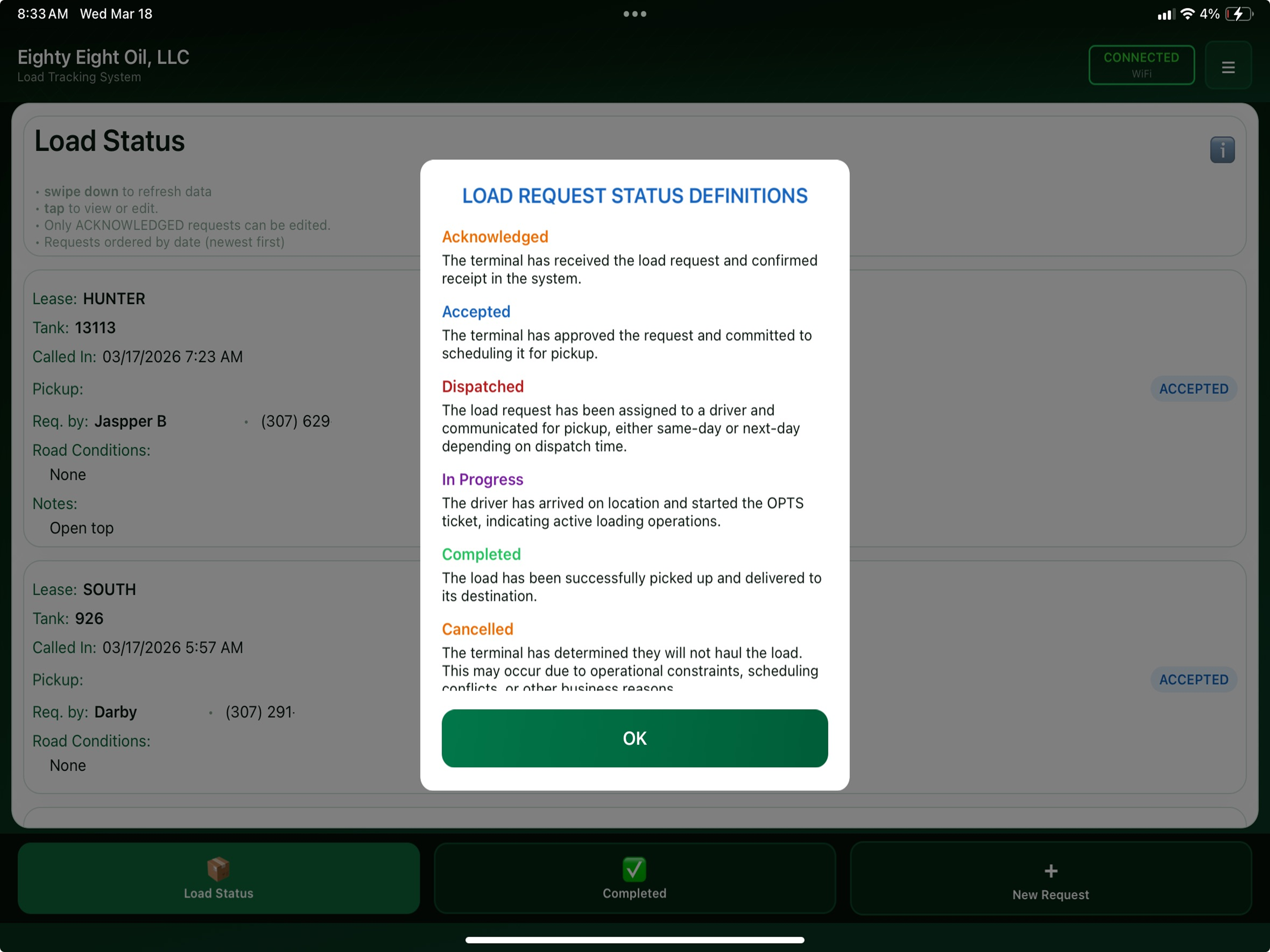 Load Tracking System screenshot 10