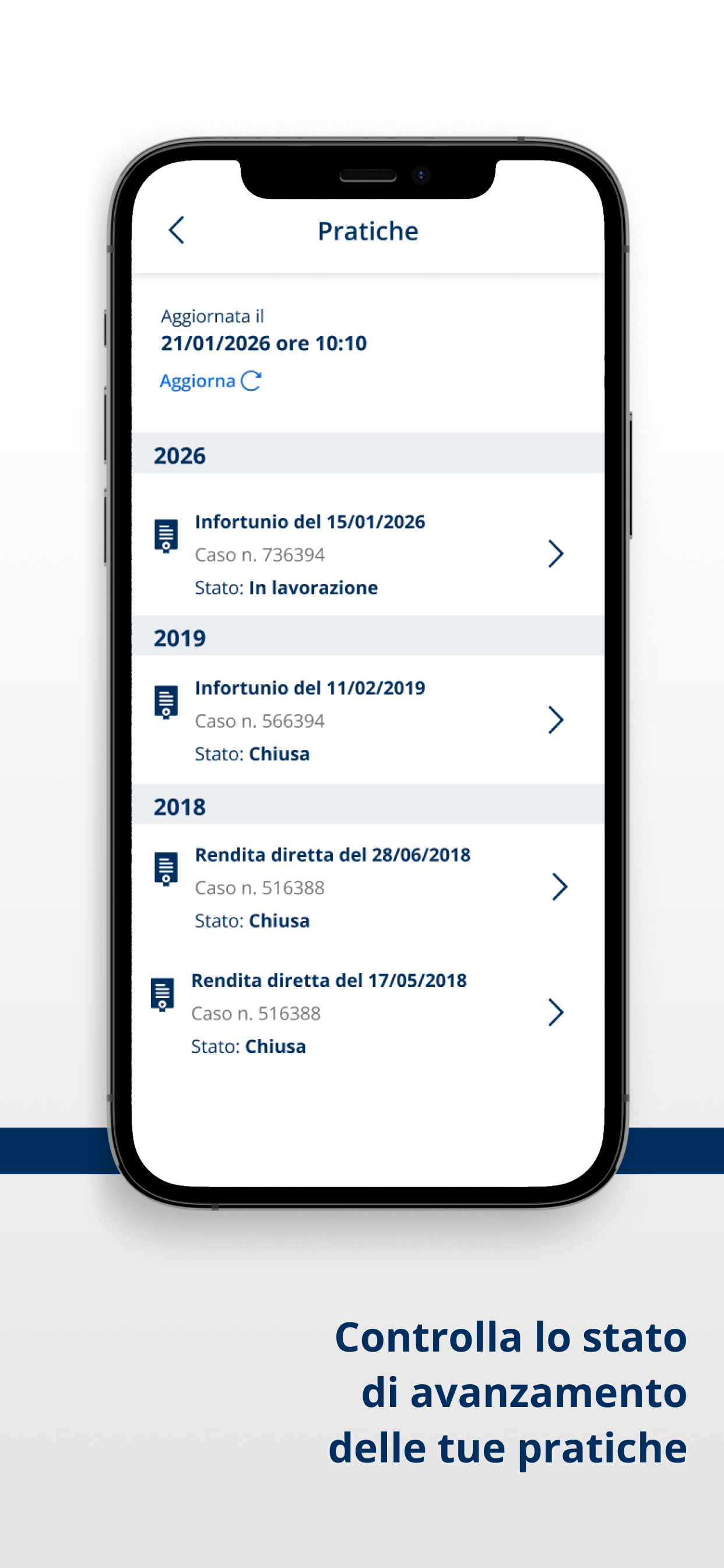 App Inail screenshot 6
