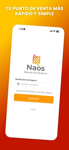 Naos POS Screenshot 1 of 10