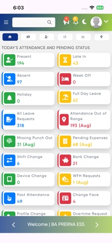 Admin BA Prerna - ESS Screenshot 6 of 6