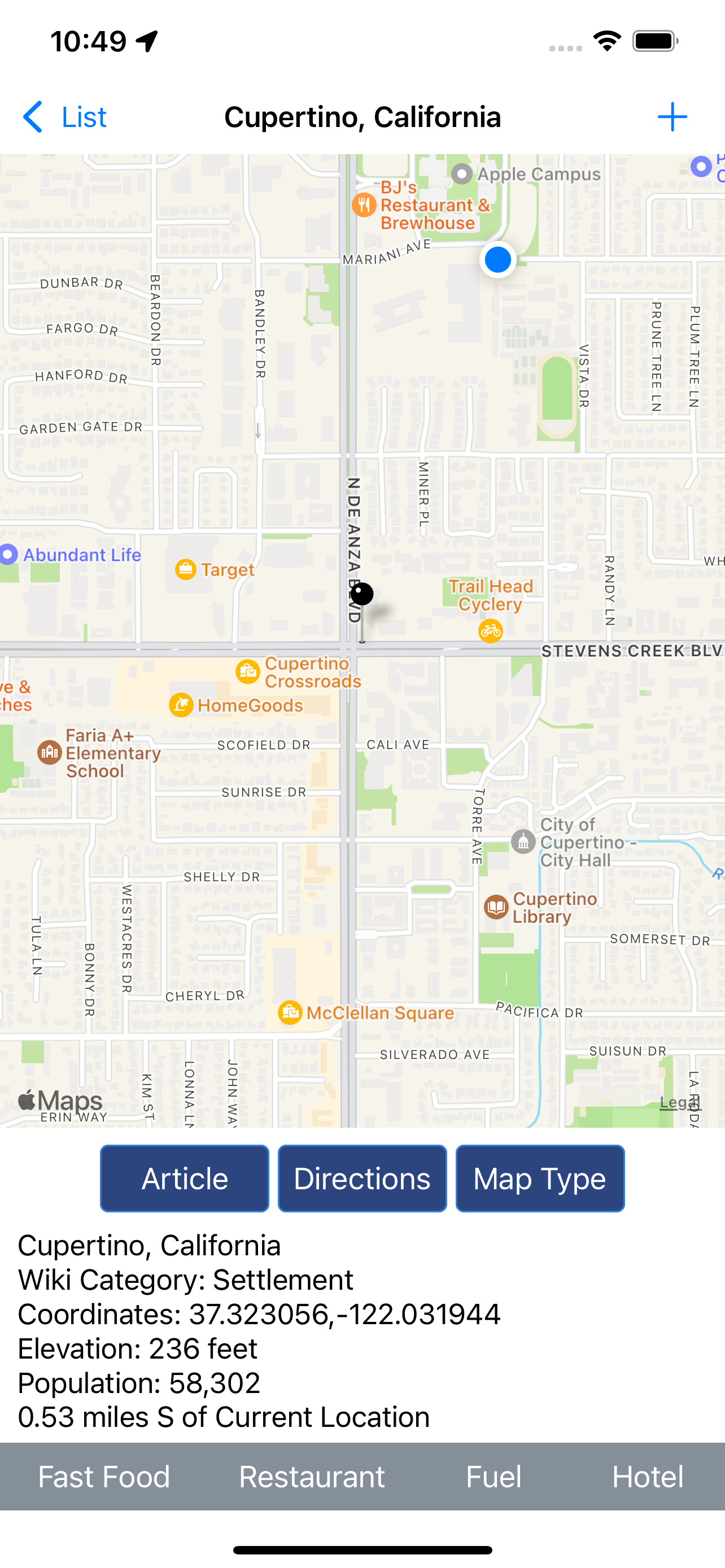 WikiPal USA screenshot 4