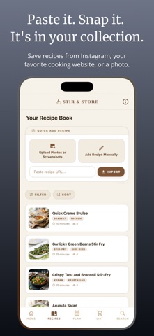 Stir & Store screenshot