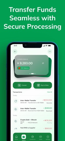 ChangPay iPhone screenshot