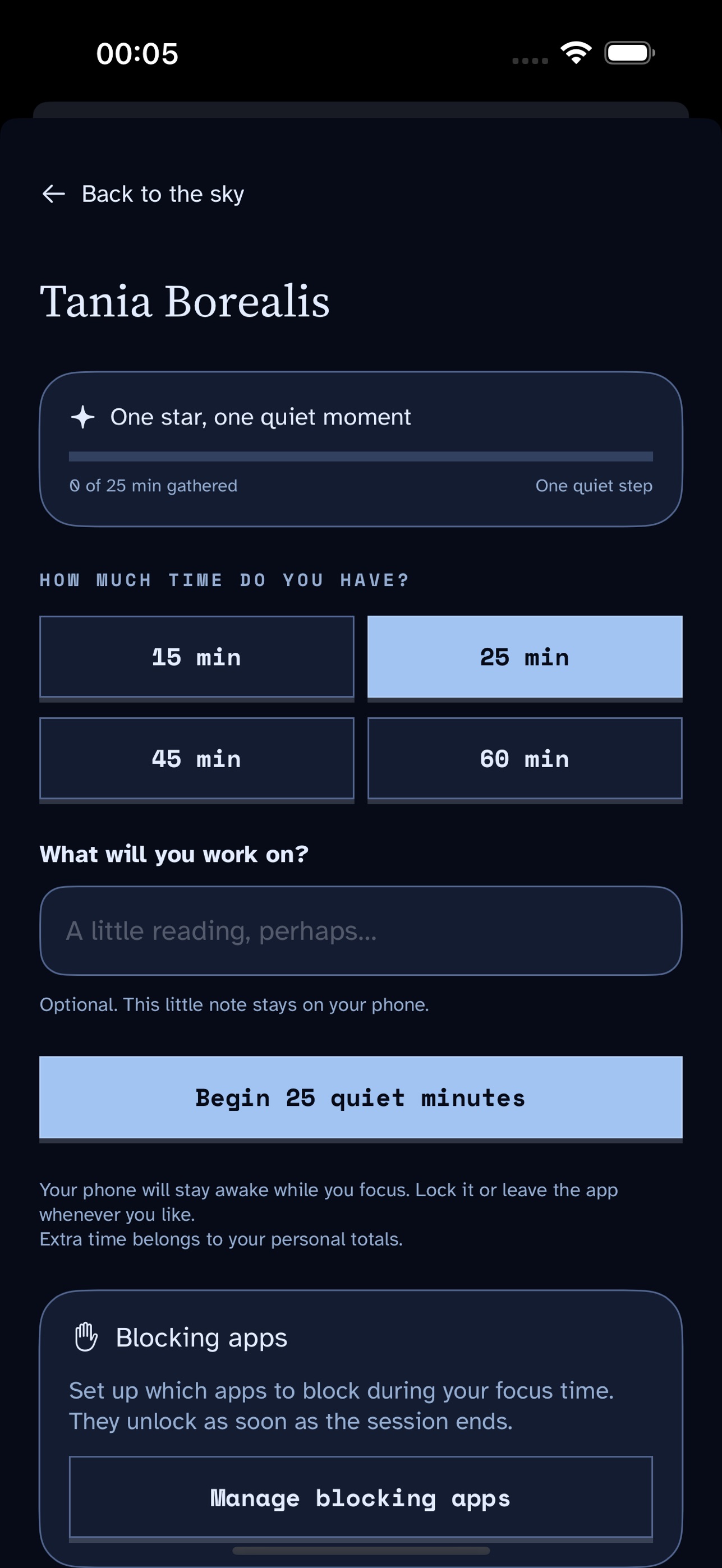 Screenshot 3 of Awhile Focus