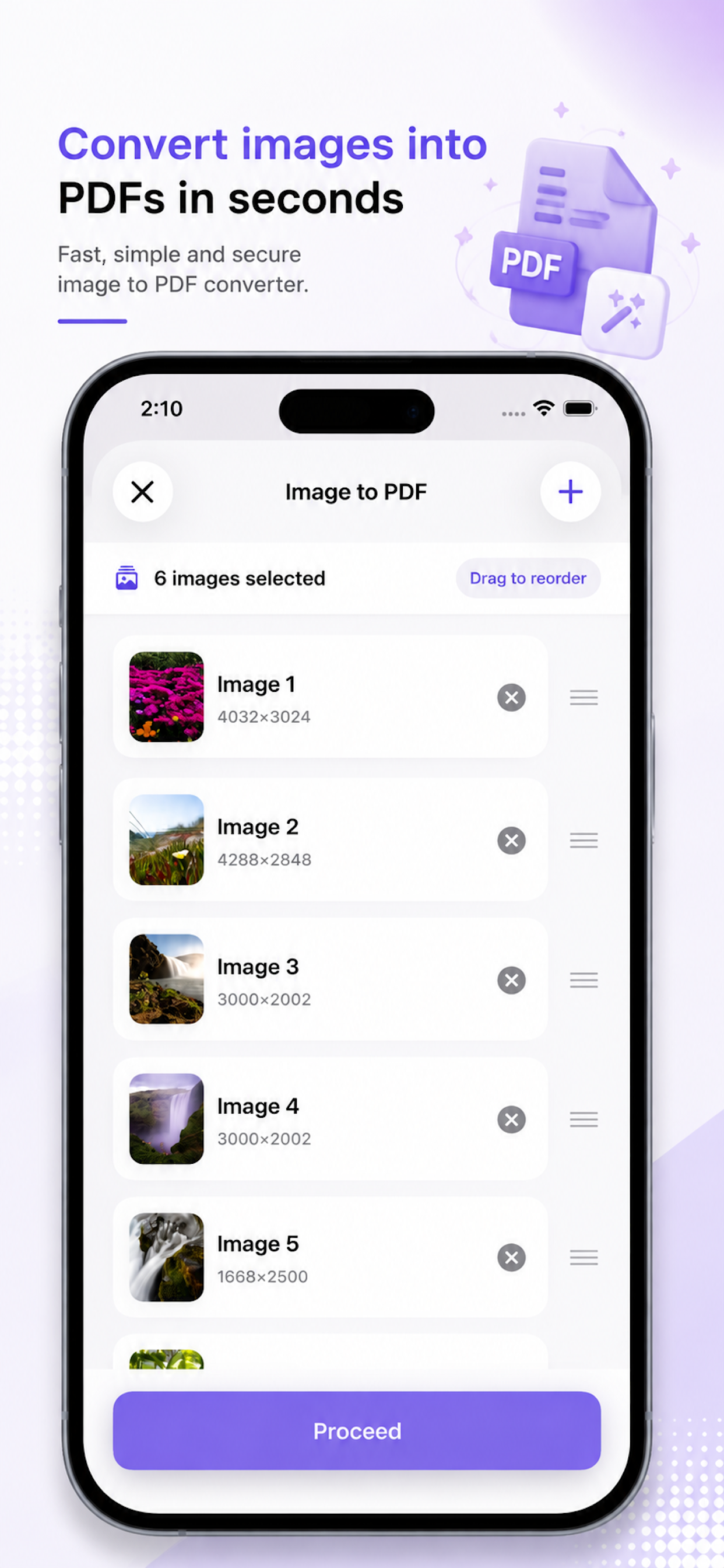 Merge & Split: Image To PDF screenshot 4