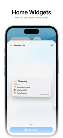 Shopping List & Planner Sync screenshot