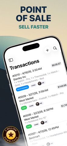 Cash Register for Business app screenshot