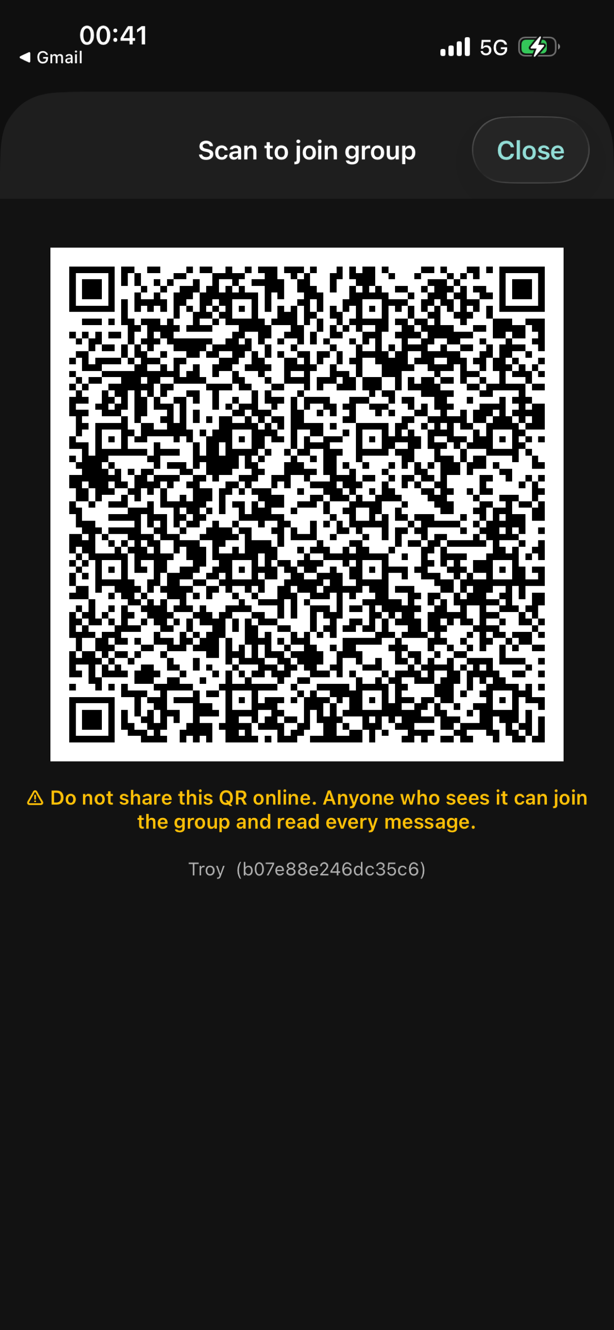 Secure Chats