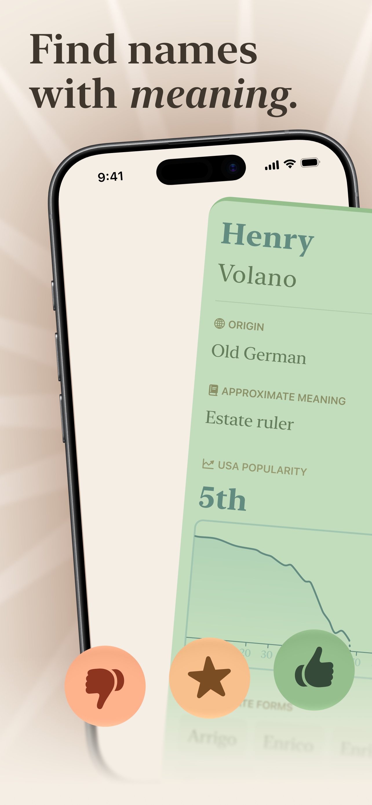 Screenshot 1 of Name Sprout: Find Baby Names