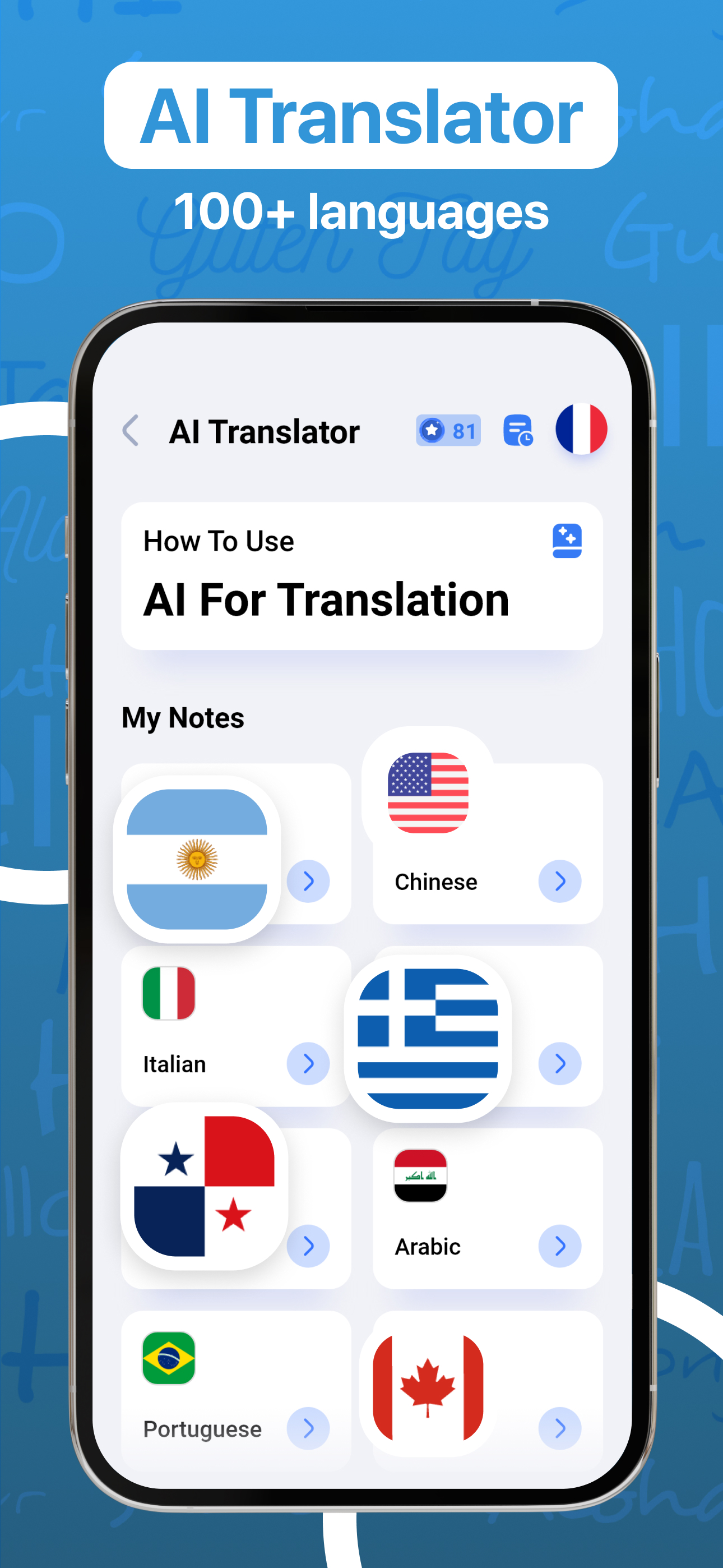 Live Talking Translator
