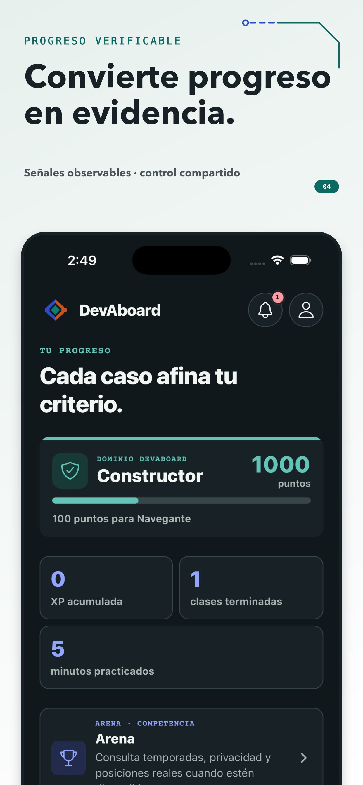 Screenshot 4 of DevAboard: Aprende Software