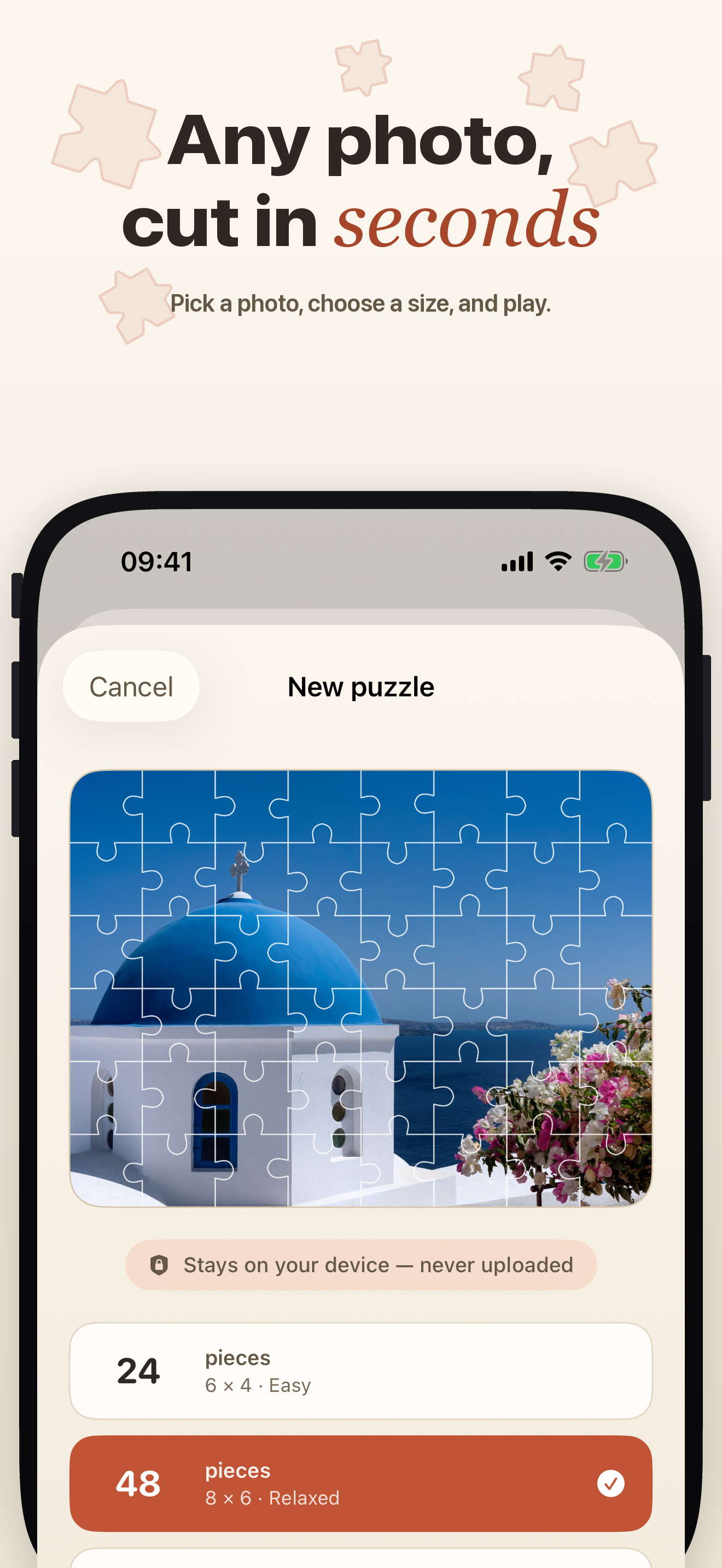 Snapzle: Photo Jigsaw Puzzle screenshot 2
