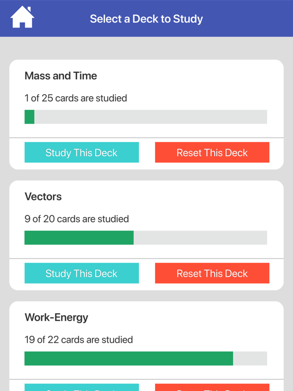 Screenshot #5 pour High School Physics Flashcards