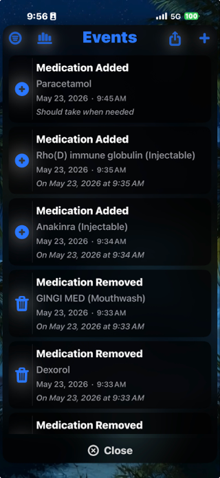 Medication & Injection Tracker Screenshot 7 of 10