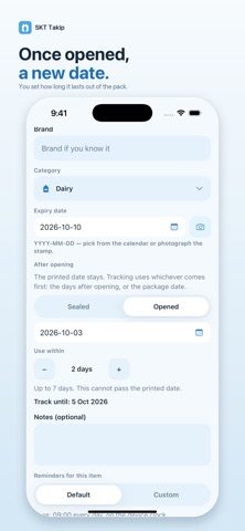 Expiry Tracker | SKT Takip screenshot 4