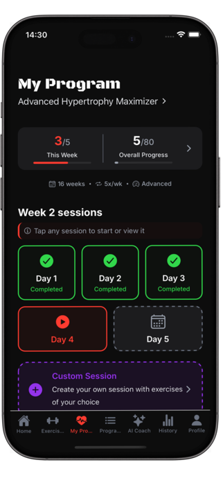BenchRep Screenshot 1 of 5