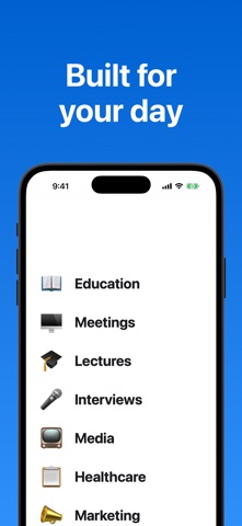 Speech Notes: Voice Note Taker Screenshot 9 of 9