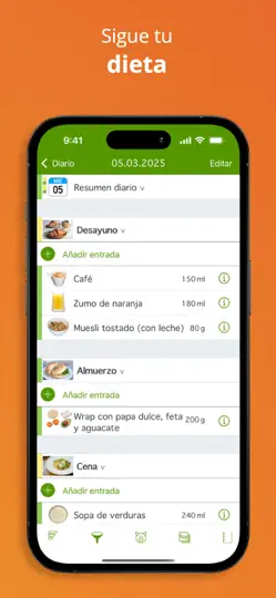 Captura de pantalla de Guía De Alimentación Natural en iPhone 3