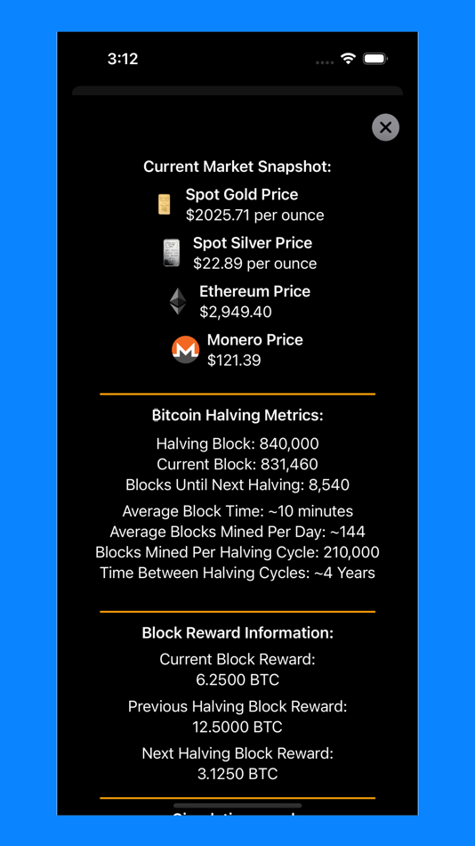 #4. Bitcoin Halving (iOS) 由: Naveen Hothi