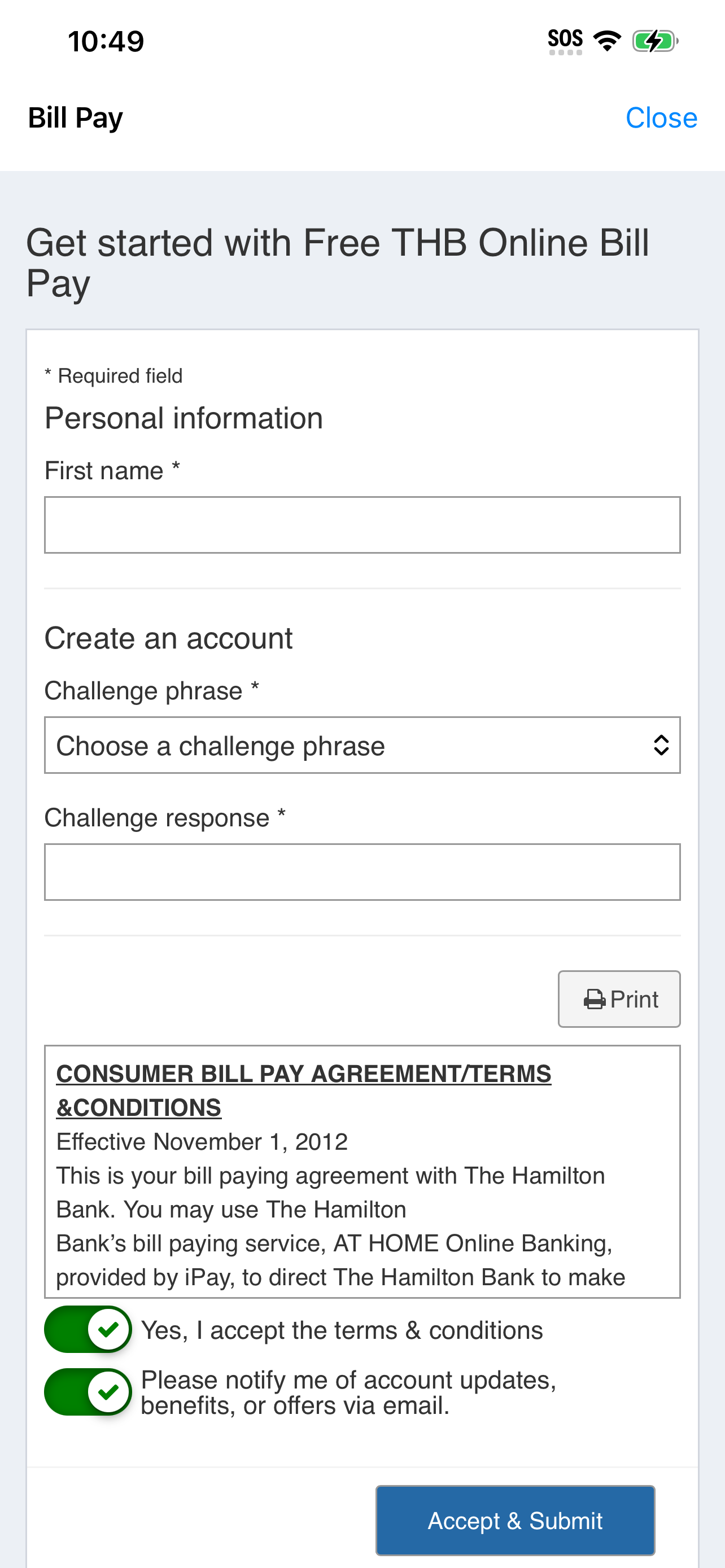 The Hamilton Bank screenshot 5