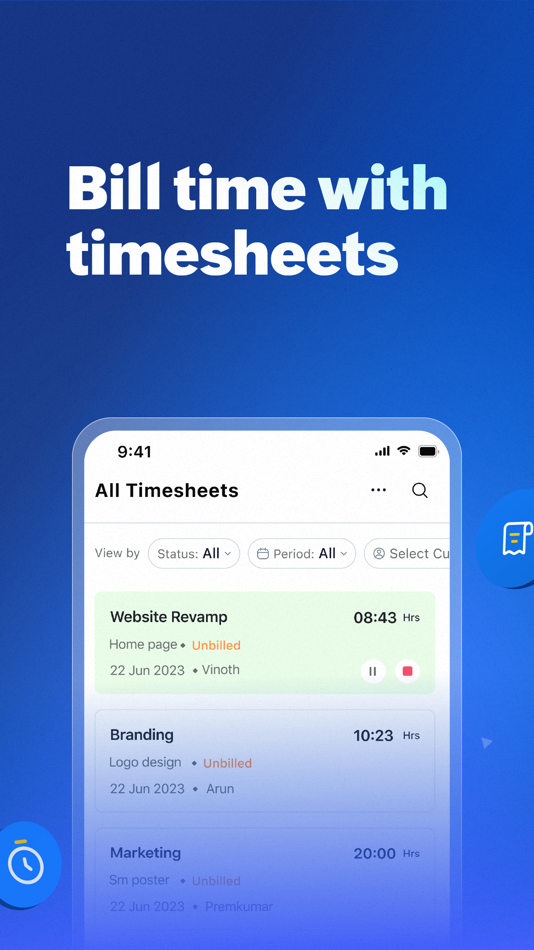 #6. Accounting App - Zoho Books (iOS) By: Zoho Corporation