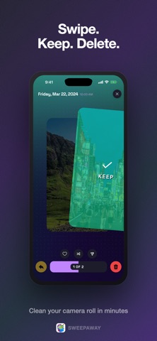 SweepAway - Photo Cleaner screenshot