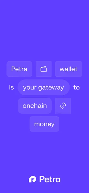 Petra: Aptos Crypto Wallet screenshot 1