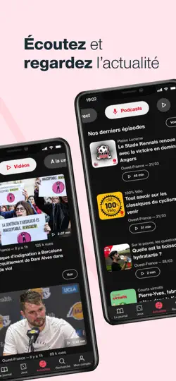 Capture d'écran de Ouest-France, L'info En Direct sur iPhone 6