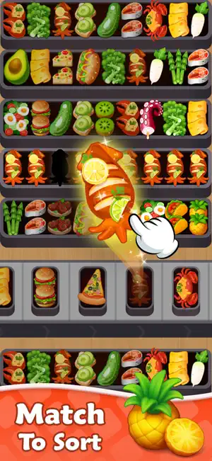 Match Sort: Food Sorting screenshot 2