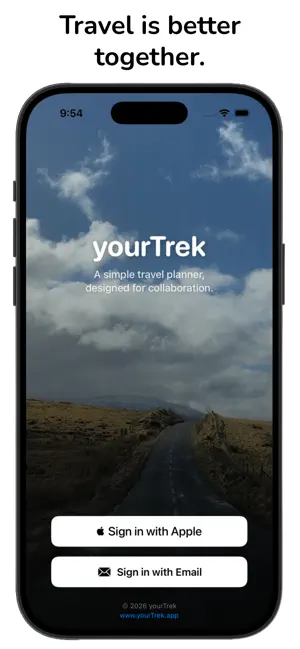 yourTrek screenshot 1