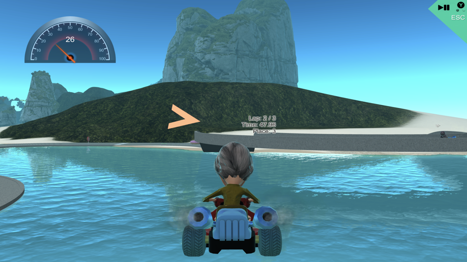 #5. BTS Karts Mobile (iOS) Av: BurningThumb Software