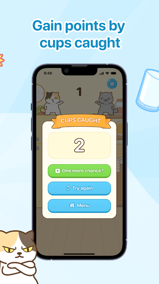#3. Cups Catch (iOS) Podle: Ligia Nakase